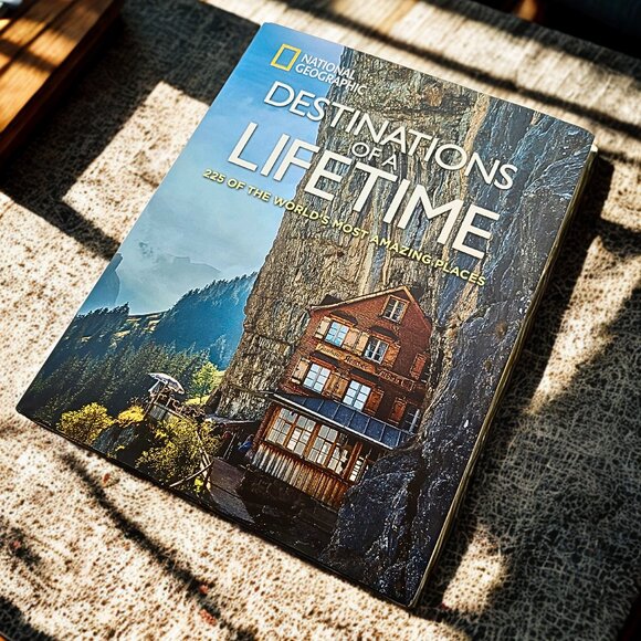National Geographic - Destinations of a Lifetime Hardcover Book | Travel Photos - Picture 1 of 16